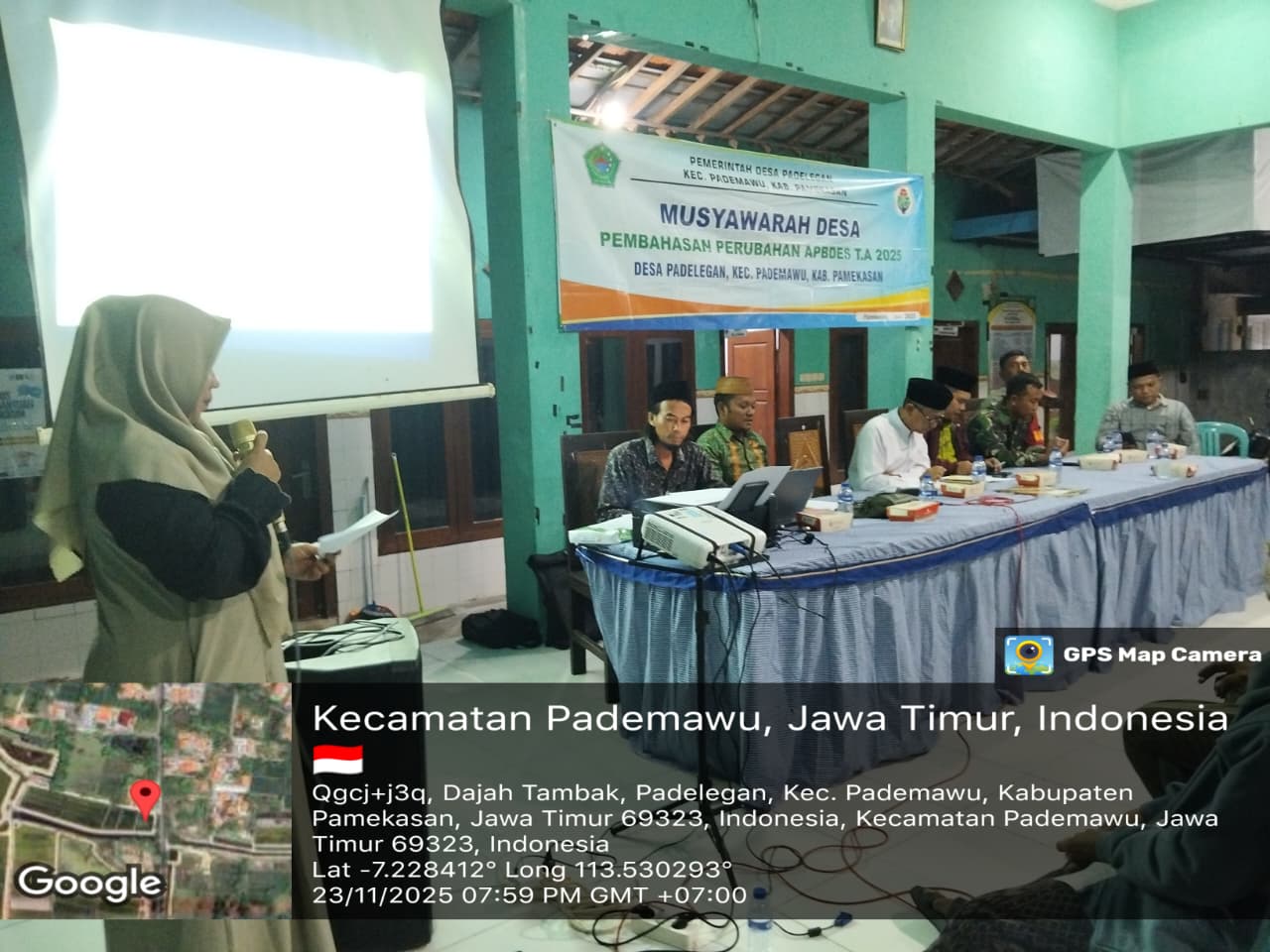 Musyawarah Desa Bahas Perubahan Kedua APBDes Padelegan Tahun 2025