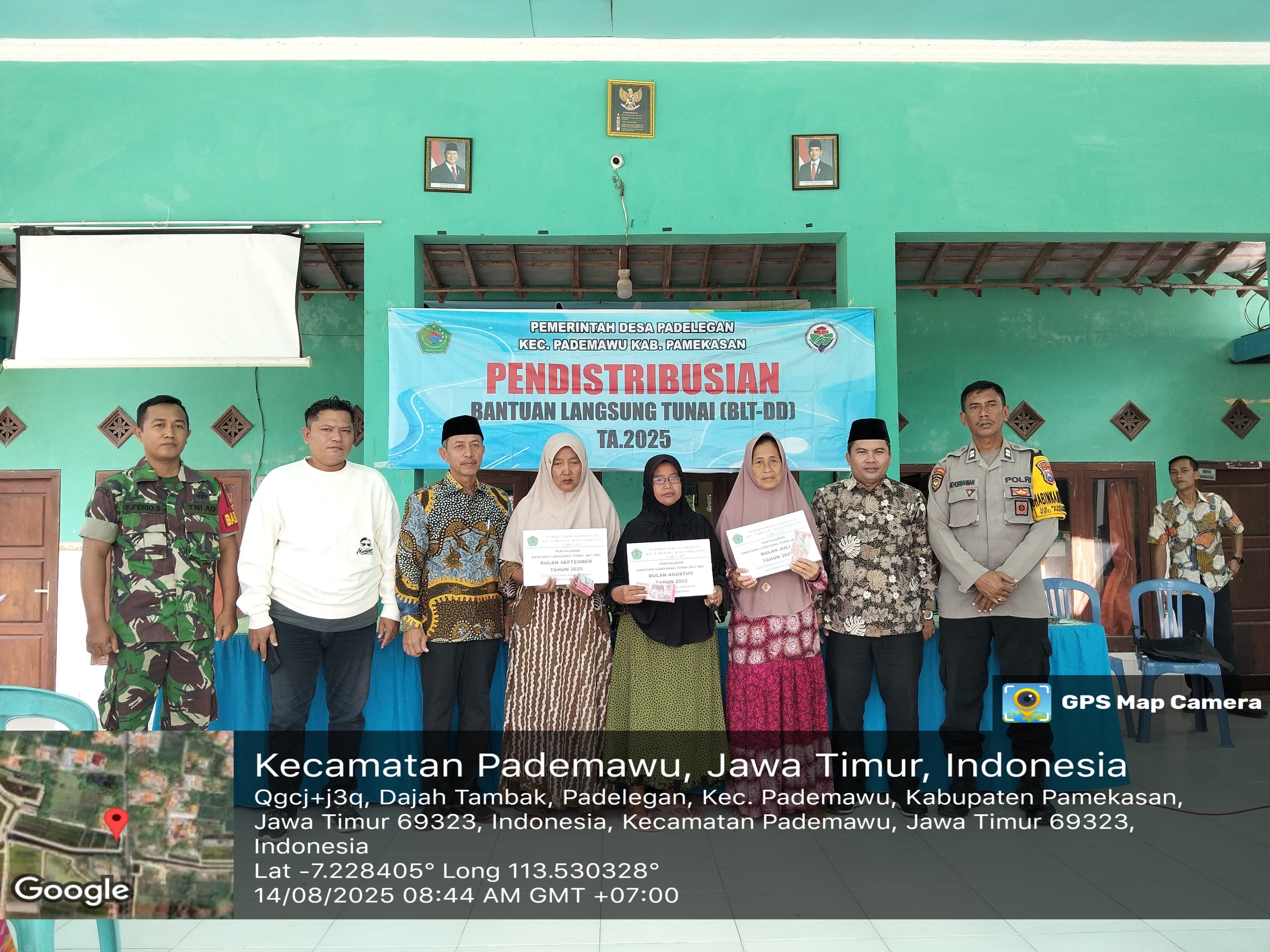 Penyaluran BLT-DD Tahun 2025 Desa Padelegan