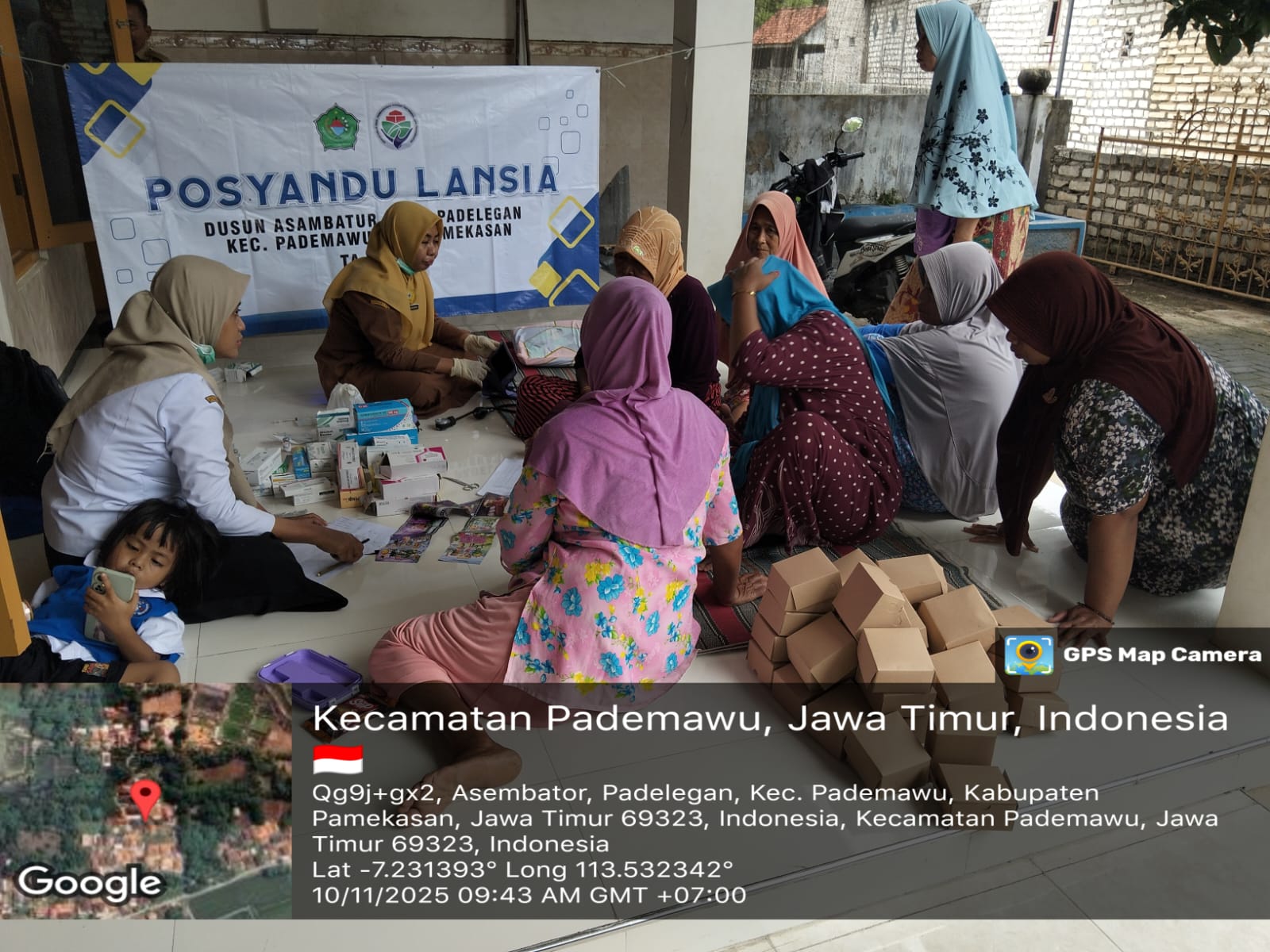 Posyandu Lansia Dusun Asembator Gelar Pelayanan Kesehatan Rutin
